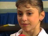 Dominique Moceanu - Interview - 1995 U.S. Gymnastics Championships - Women - Event Finals
