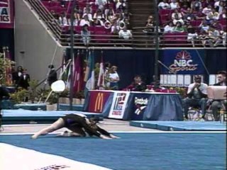 Elena Piskun - Floor Exercise - 1993 McDonalds American Cup
