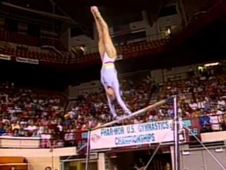 Kerri Strug - Uneven Bars - 1992 Phar-Mor U.S. Championships - Women
