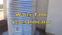 Water Level Sight Gauge - How to make a water level indicator for a culvert cistern or tank