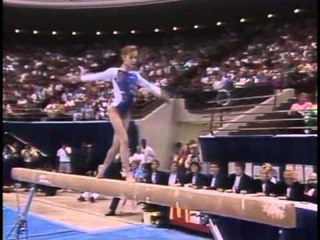 Henrietta Onodi - Balance Beam - 1992 McDonalds American Cup