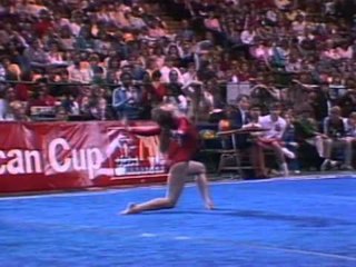 Irina Baraksanova - Floor Exercise - 1986 McDonald's American Cup