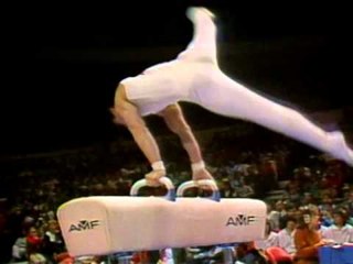 Li Ning - Pommel Horse - 1984 McDonald's American Cup - Men
