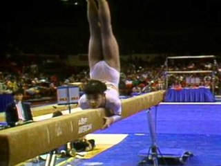 Laura Cutina - Balance Beam - 1984 McDonald's American Cup - Women
