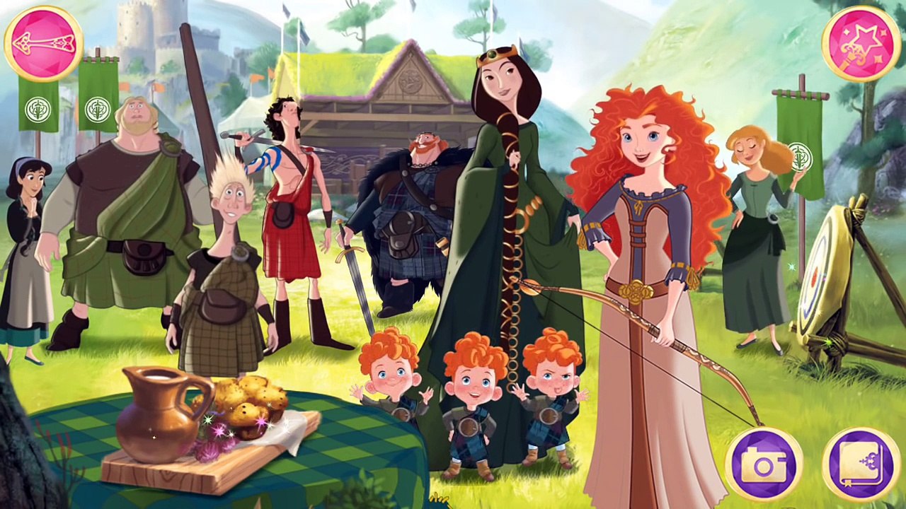 *New new* Merida Highland Games Party! (Disney Princess Royal Celebrations) - FULL HD (Part 1)