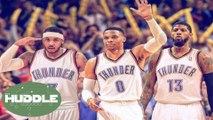 Carmelo Anthony to the Thunder; Can They Beat the Warriors?  The Huddle