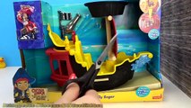 Brinquedo barco do Capitão Gancho Jake and The Never Land Pirates Hooks Jolly Roger Pirate Ship