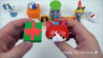 2017 McDONALDS YO-KAI WATCH HAPPY MEAL TOYS FULL SET 8 KIDS MEAL TOY COLLECTION UNBOXING JAPAN 2016