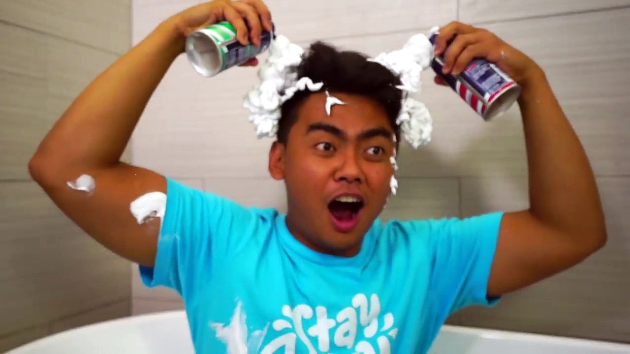 SHAVING CREAM BATH CHALLENGE!-4f2_kV-l6t4