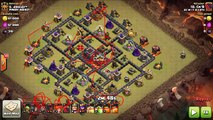 GoVaHo. MAX TH9 D vs Low Troops. HOGS + Valks. Low Hero Attacks. Clash of Clans