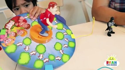 WHO TOOTED Whoopie Cushion Farting gas game for Kids! Egg Surprise Toys with Ryan ToysReview