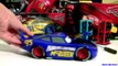 Disney Cars 3 Dinoco Cruz Ramirez Diecast Jada with Cars 3 Fabulous Lightning McQueen Tire Rack Jada-XmgyiM-EkaY