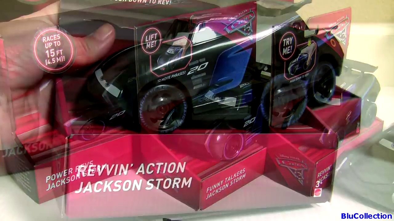 Disney Cars 3 Jackson Storm Toys Collection Funny Talkers, Power Revs, Jada Diecast-jp27mQnTfMI