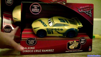 Disney Cars 3 Toys Talking Dinoco Cruz Ramirez Movie Moves from Disney Pixar Cars 3 2017 Collection-tZxUVkioay8