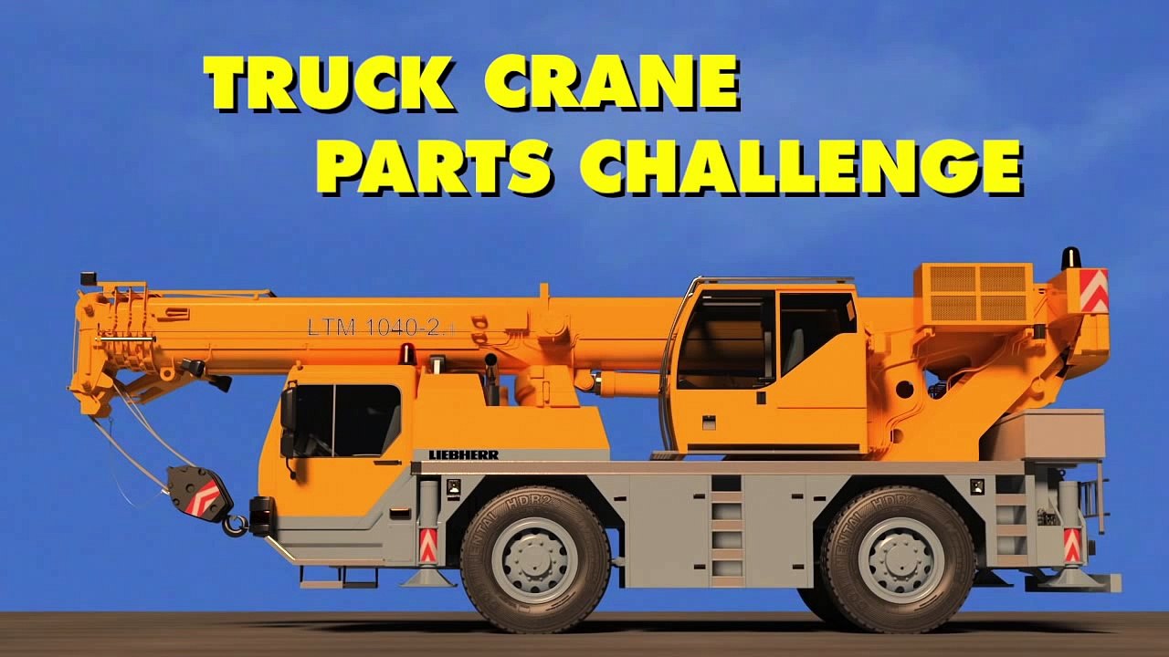 Kids Truck Video Truck Crane Parts Challenge video Dailymotion