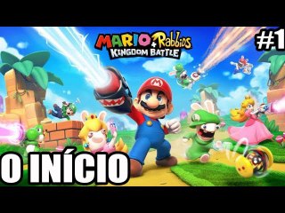 Mario Rabbids Kingdom Battle - Nintendo Switch - O INICIO - parte 1