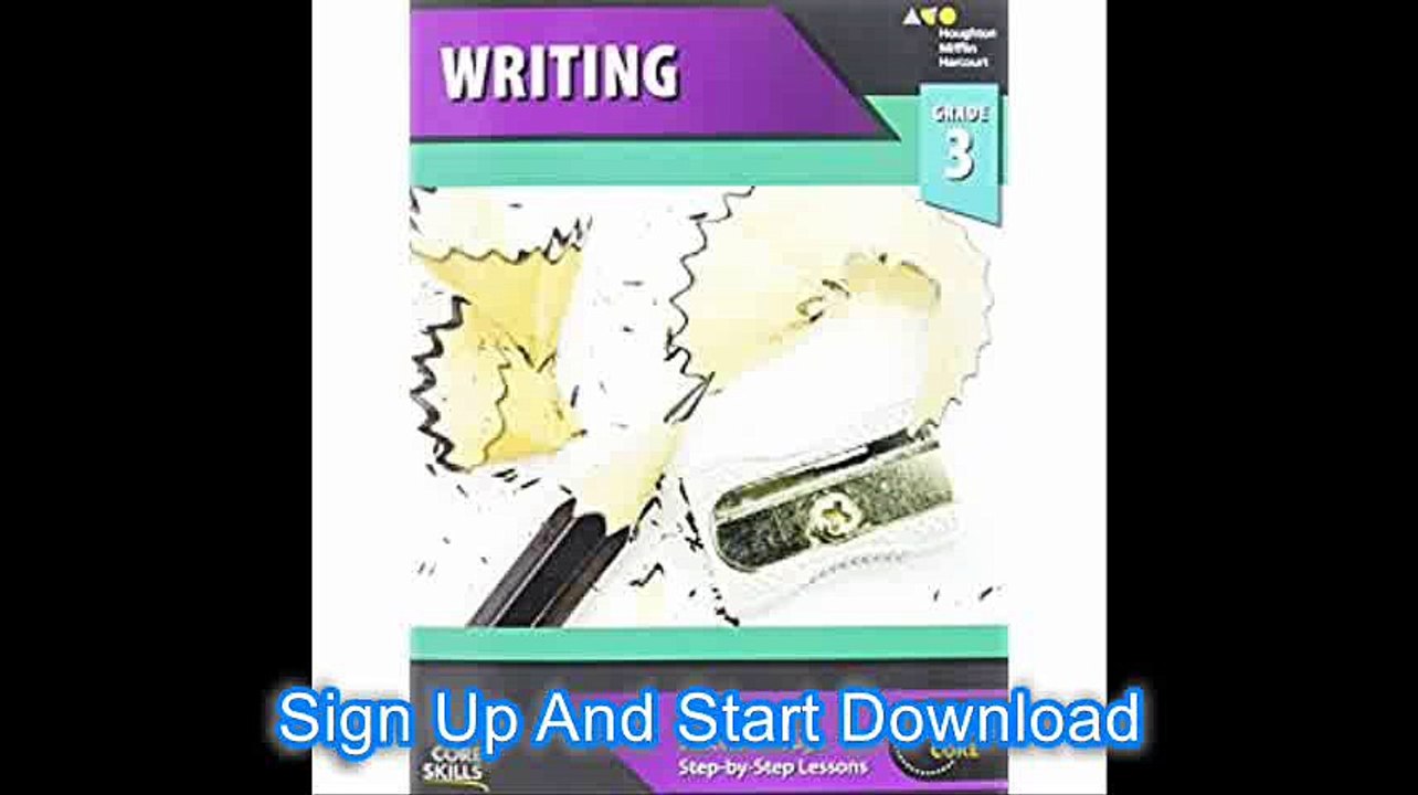 Steck-Vaughn Core Skills Writing Workbook Grade 3