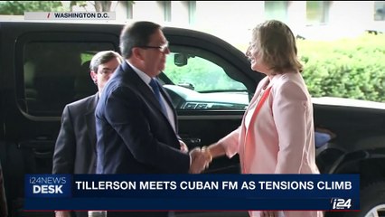 Télécharger la video: i24NEWS DESK | Tillerson meets Cuban FM as tensions climb | Tuesday, September 26th 2017