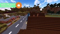Minecraft Lets Build Timelapse: Go-Kart Track