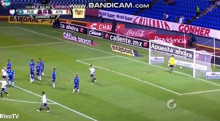 Gustavo Alustiza Goal ~ FC Puebla vs Atlas 1-2
