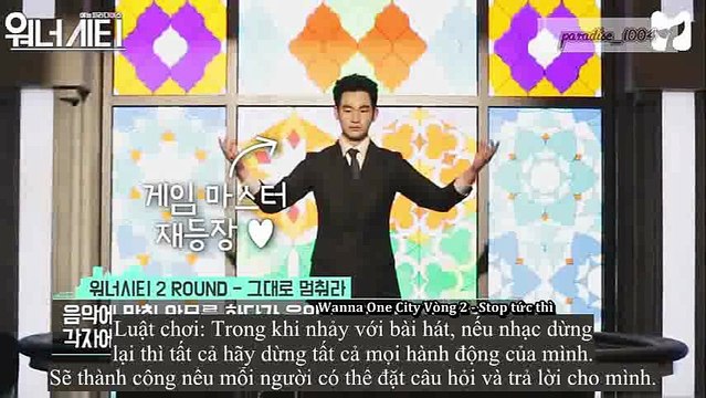 [Vietsub] Wanna One - Wanna City Stop Right There with ENERGETIC