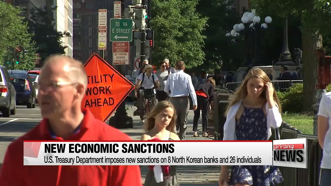 U.S. imposes sanctions on North Korean banks and executives