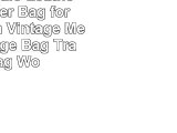 UF 13 Buffalo Leather Messenger Bag for Men Women Vintage Medium College Bag Travel Bag