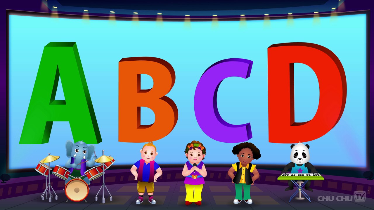 ABCD Alphabet Song Nursery Rhymes Karaoke Songs For Children ChuChu TV Rockn Roll