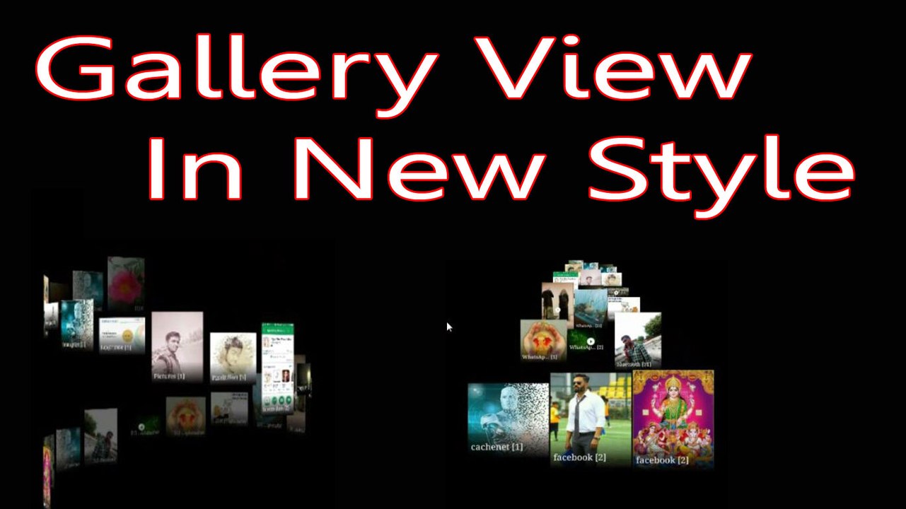 How To Change Gallery View Style In Hindi