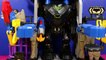 Imaginext Batman And Robin Take Out Transforming Batbot Robot Toy Blow Up The Joker For