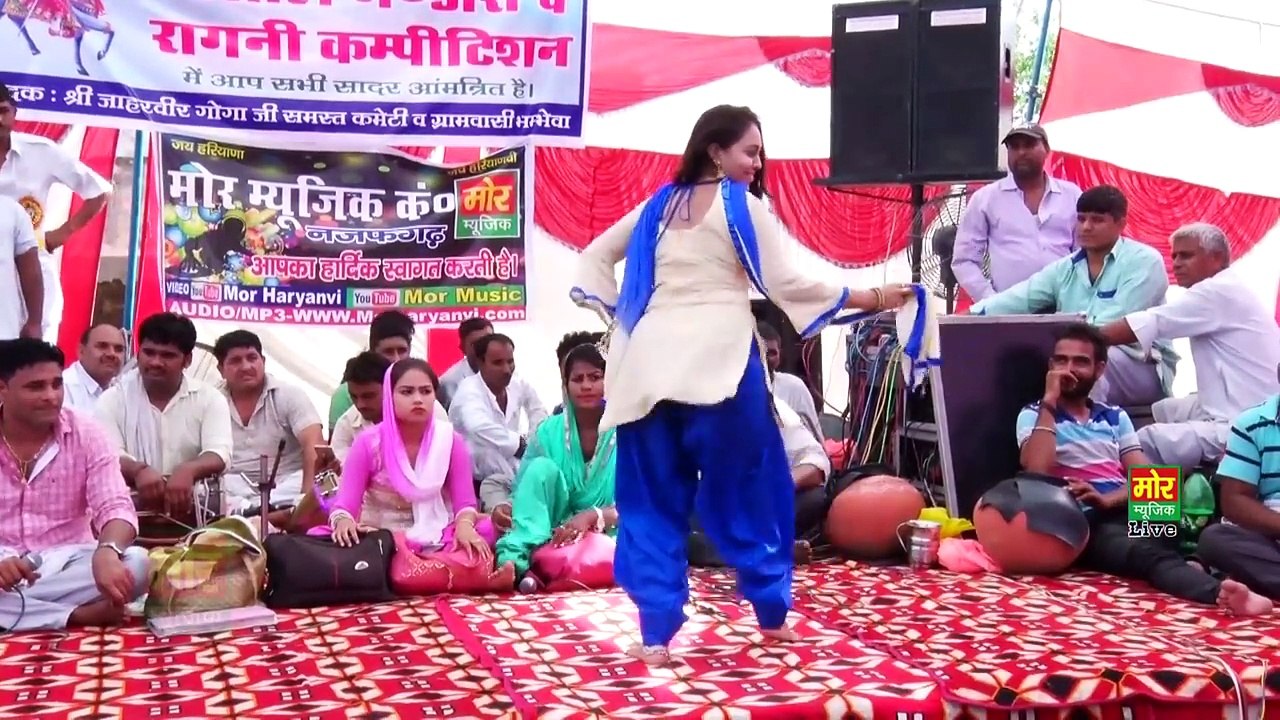 Haryanvi Latest Dance _ RC New Stage Dance _ Nagin Banke Nachegi _ Mor Haryanvi-VzNe2lHBaD0