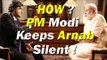 PM Modi Keeps Arnab Goswami Silent - PM Modi Latest Interview 2017