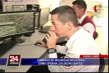 Cámaras de seguridad permitieron reducir el 20% de los asaltos en Pueblo Libre