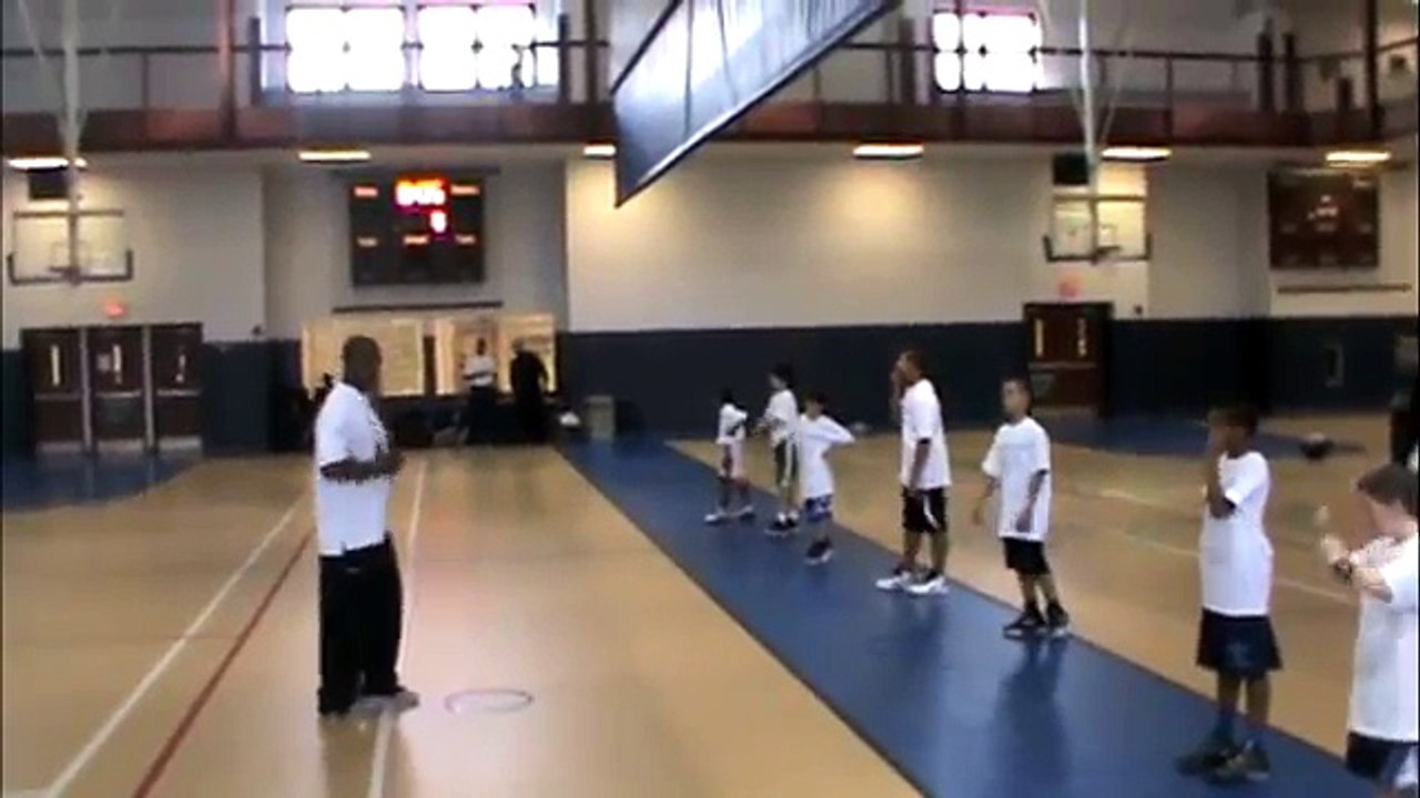 Kids This Is How You Work On Your B-Ball Game!!