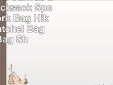 JD SUITCASE Canvas Backpack Rucksack Sports Bag Work Bag Hiking Bag Satchel Bag Gym Bag