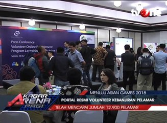 12.900 Orang Melamar Jadi Volunteer Asian Games 2018