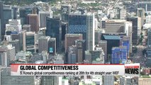 S. Korea's global competitiveness ranking at 26th for 4th straight year: WEF