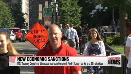 U.S. imposes sanctions on North Korean banks and executives
