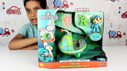The Octonauts Talking Kelp Camouflage Gup E & Shellington by Hitzh toys