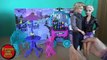 Видео с куклами Barbie и Monster High, серия 102, Кафе Дракулауры процветает, взрослая Челси и Келл