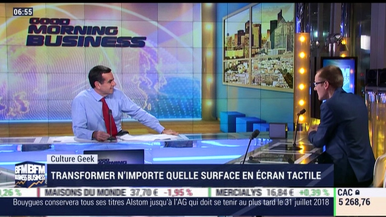 Anthony Morel: Transformer n'importe quelle surface en écran tactile - 27/09