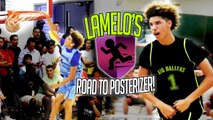 LaMelo Ball Starts DUNKING! Youngest Ball Brother Dunking Story