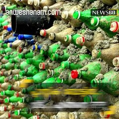 Meet the Ugandan man who's building houses from plastic bottles