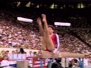 Christy Henrich Balance Beam - 1989 U.S. Gymnastics Championships - Event Finals