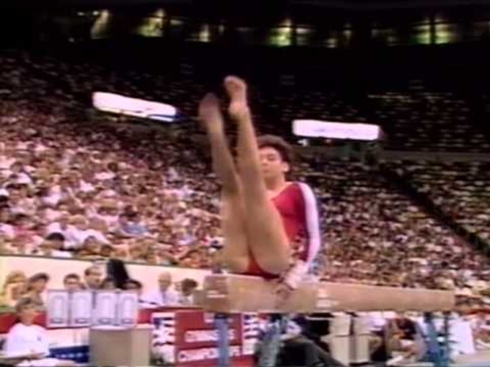 Christy Henrich Balance Beam - 1989 U.S. Gymnastics Championships - Event Finals
