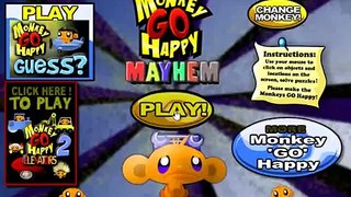 Monkey GO Happy Mayhem Walkthrough