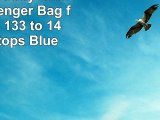 SumacLife Cady Briefcase Messenger Bag for Lenovo 133 to 14 inch Laptops Blue