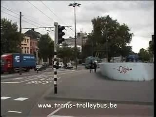 Trolleybus network of  Arnhem (Holland)