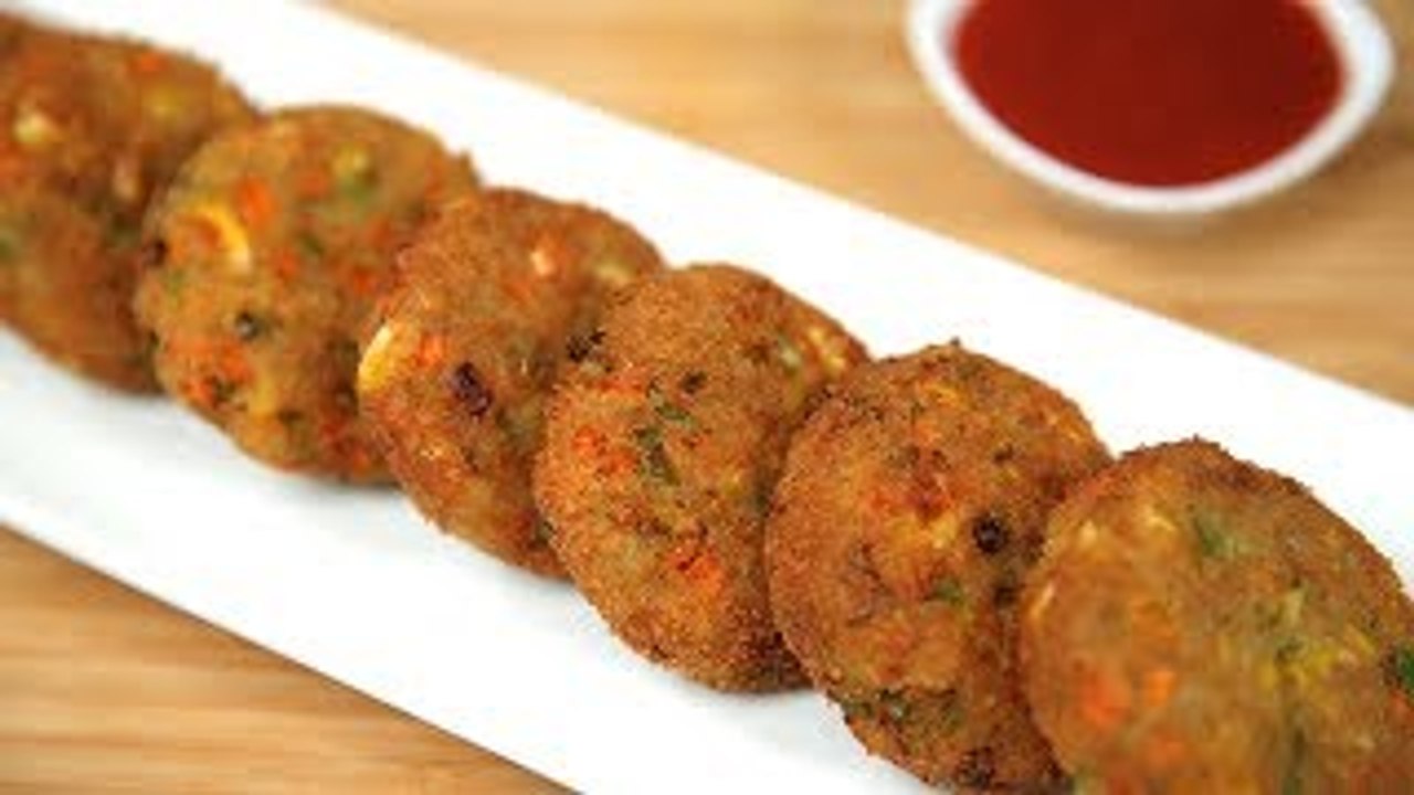 Corn Patties Recipe | How To Make Corn Pattice | Sweet Corn Cutlets | Easy Snacks Recipe | Ruchi