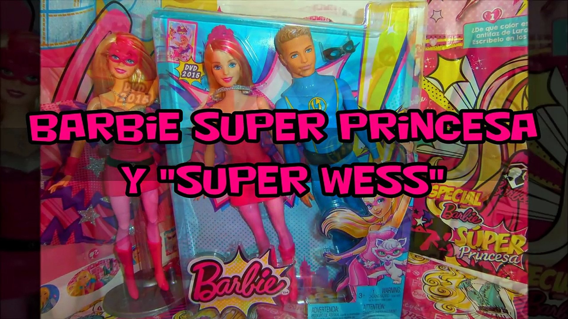 muñeca barbie super princesa
